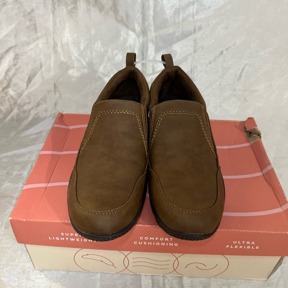 Easy Spirit Brown Comfort Slip On Loafers Women Size 7 New With Tags - Picture 5 of 11